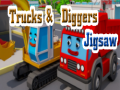 Παιχνίδι Trucks & Digger Jigsaw 