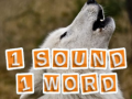 Παιχνίδι 1 Sound 1 Word