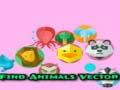 Παιχνίδι Find Animals Vector