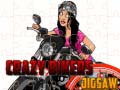 Παιχνίδι Crazy Bikers Jigsaw