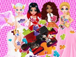 Παζλ Princesses και Άγγελοι Νέα εμφάνιση 