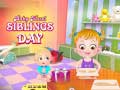 Παιχνίδι Baby Hazel: Siblings Day