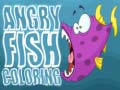 Παιχνίδι Angry Fish Coloring 