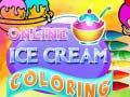 Παιχνίδι Online Ice Cream Coloring