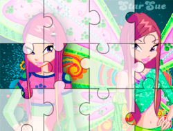 Winx: Παζλ με Roxy.