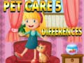 Παιχνίδι Pet Care 5 Differences