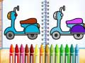 Παιχνίδι Cute Bike Coloring Book