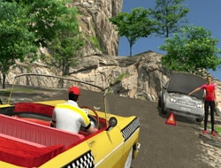 Crazy Taxi Drive 3D