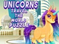 Παιχνίδι Unicorns Travel The World Puzzle