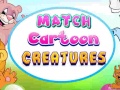Παιχνίδι Match Cartoon Creatures