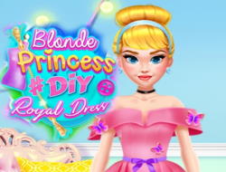 Blonde Princess #DIY Royal Φόρεμα 