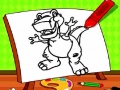 Παιχνίδι Easy Kids Coloring Dinosaur