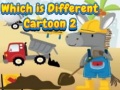 Παιχνίδι Which Is Different Cartoon 2