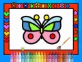 Παιχνίδι Color and Decorate Butterflies
