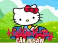 Παιχνίδι Hello Kitty Car Jigsaw