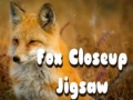 Παιχνίδι Fox Closeup Jigsaw