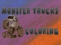 Παιχνίδι Monster Trucks Coloring