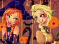 Παιχνίδι Princess Halloween Jigsaw