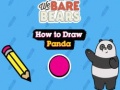 Παιχνίδι We Bare Bears How to Draw Panda