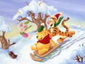 Παιχνίδι Winnie the Pooh Christmas Jigsaw Puzzle 2