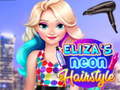 Παιχνίδι Eliza's Neon Hairstyle