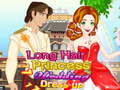 Παιχνίδι Long Hair Princess Wedding Dress up