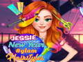 Παιχνίδι Jessie New Year #Glam Hairstyles