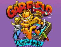 Ο Garfield πιάστηκε στο νόμο .