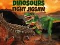 Παιχνίδι Dinosaurs Fight Jigsaw