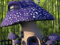 Παιχνίδι Funny Mushroom Houses Jigsaw