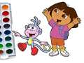 Παιχνίδι Dora The Explorer Coloring Book
