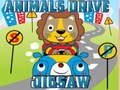 Παιχνίδι Animals Drive Jigsaw