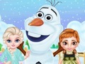 Παιχνίδι Frozen Sisters Snow Fun