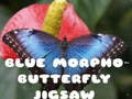 Παιχνίδι Blue Morpho Butterfly Jigsaw