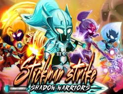 Stickman απεργία σκιών πολεμιστές 