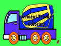 Παιχνίδι Cement Trucks Coloring