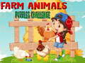 Παιχνίδι Farm Animals Puzzles Challenge