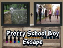 Pretty School Boy Escape