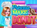 Παιχνίδι Princess Make Donut Cooking