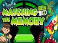 Παιχνίδι Ben 10 Matching The Memory