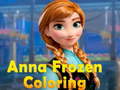Παιχνίδι Anna Frozen Coloring