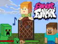 Παιχνίδι Friday Night Funkin Minecraft Steve vs Creeper