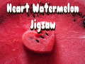 Παιχνίδι Heart Watermelon Jigsaw