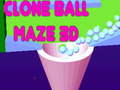 Παιχνίδι Clone Ball Maze 3D
