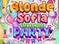 Παιχνίδι Blonde Sofia Stay at Home Party