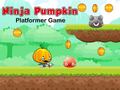 Παιχνίδι Ninja Pumpkin Platformer Game