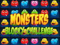 Παιχνίδι Monsters blocky challenge