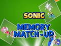 Παιχνίδι Sonic Memory Match Up