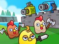 Παιχνίδι Merge Cannon: Chicken Defense