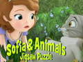 Παιχνίδι Sofia And Animals Jigsaw Puzzle